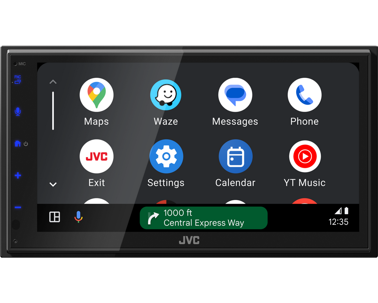 JVC KW-M595DBT Monitor da 6,8" con DAB+, Apple CarPlay® e Android Auto™  / Mirroring USB