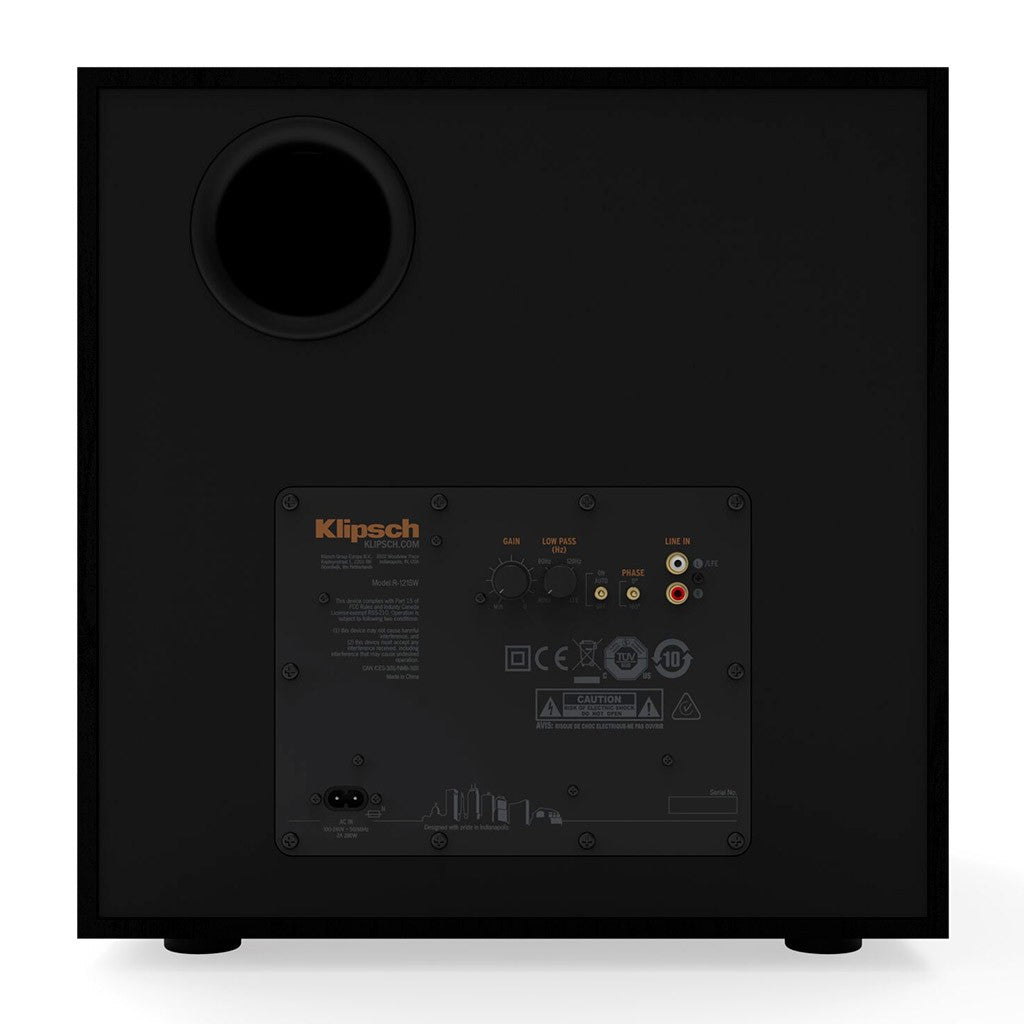 KLIPSCH R-121SW Subwoofer Serie Reference Next-Gen da 12" e 400W
