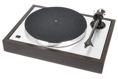 PRO-JECT The Classic giradischi con braccio a sandwich da 9" in carbonio/alluminio, EUCALIPTO - TechSoundSystem.com
