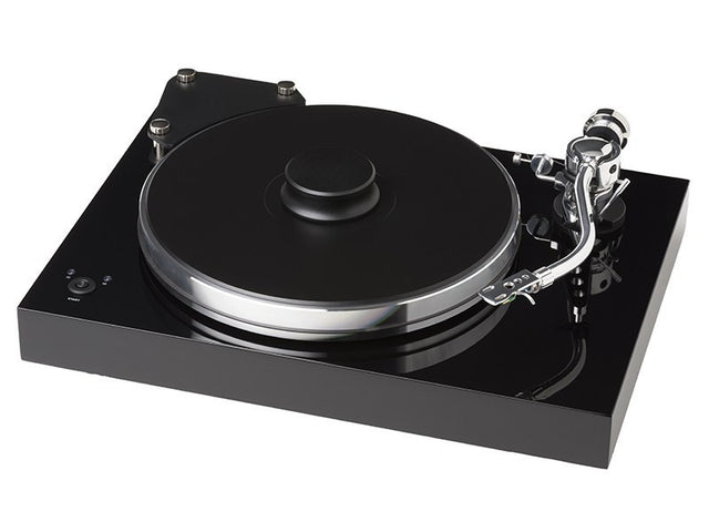 PRO-JECT Xtension 9 S-SHAPE giradischi di fascia alta con braccio in alluminio 9" a forma di S, NERO - TechSoundSystem.com