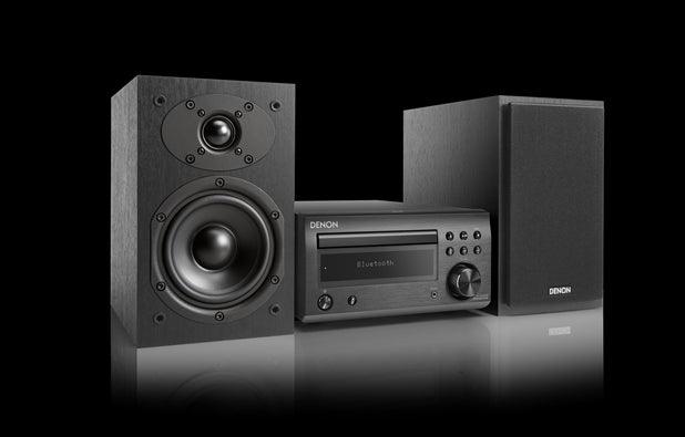 DENON D-M41DAB Sistema Micro HiFi con sintoamplificatore RCD-M41DAB + diffusori SC-M41, NERO/NERO - TechSoundSystem.com