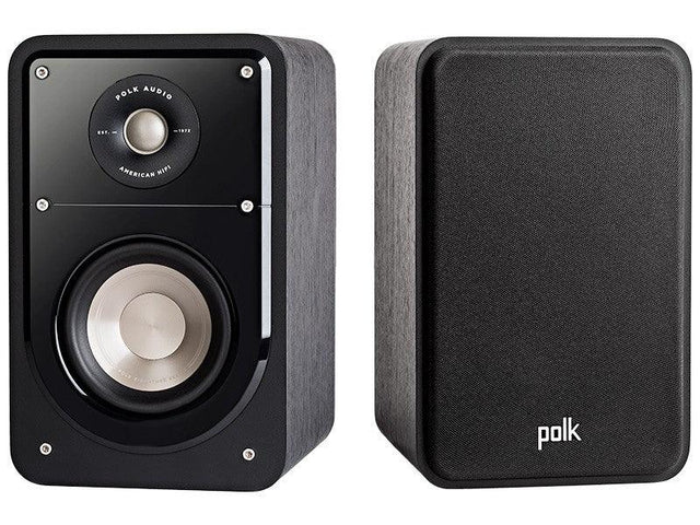 POLK AUDIO S15e Diffusori bookshelf a 2 vie bass reflex COPPIA, NERO - TechSoundSystem.com