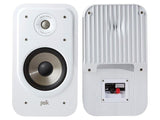POLK AUDIO S20e Diffusori bookshelf a 2 vie bass reflex posteriore Power Port, COPPIA BIANCO - TechSoundSystem.com