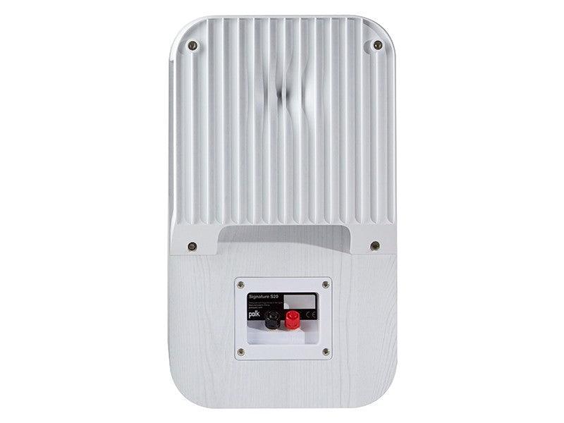 POLK AUDIO S20e Diffusori bookshelf a 2 vie bass reflex posteriore Power Port, COPPIA BIANCO - TechSoundSystem.com