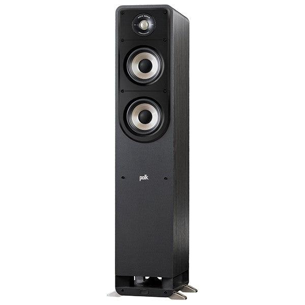 POLK AUDIO S50 Diffusore da pavimento a 2,5 vie bass reflex Power Port, NERO - TechSoundSystem.com