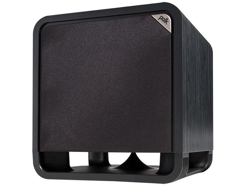 POLK AUDIO HTS 10 BLACK Subwoofer attivo con bass reflex a pavimento Power Port - TechSoundSystem.com
