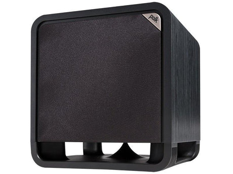 POLK AUDIO HTS 10 BLACK Subwoofer attivo con bass reflex a pavimento Power Port - TechSoundSystem.com