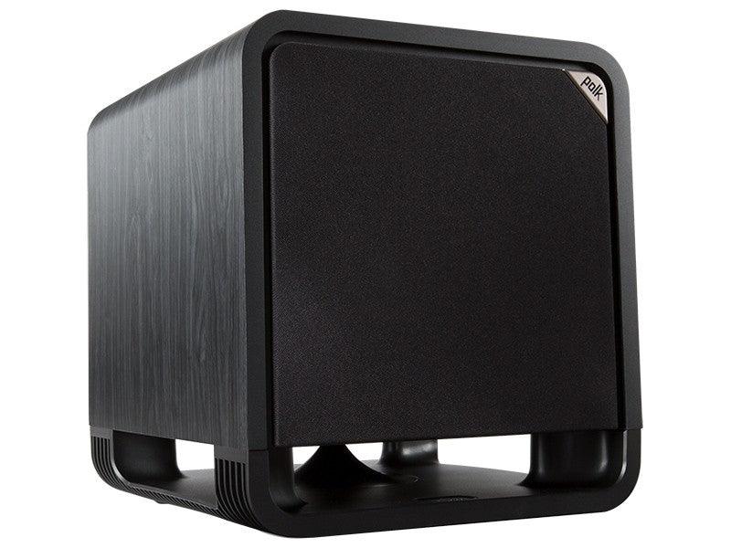 POLK AUDIO HTS 10 BLACK Subwoofer attivo con bass reflex a pavimento Power Port - TechSoundSystem.com