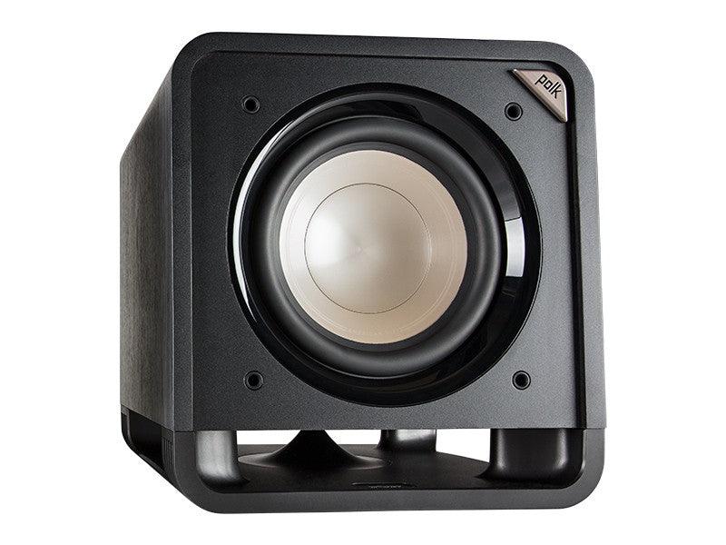 POLK AUDIO HTS 10 BLACK Subwoofer attivo con bass reflex a pavimento Power Port - TechSoundSystem.com