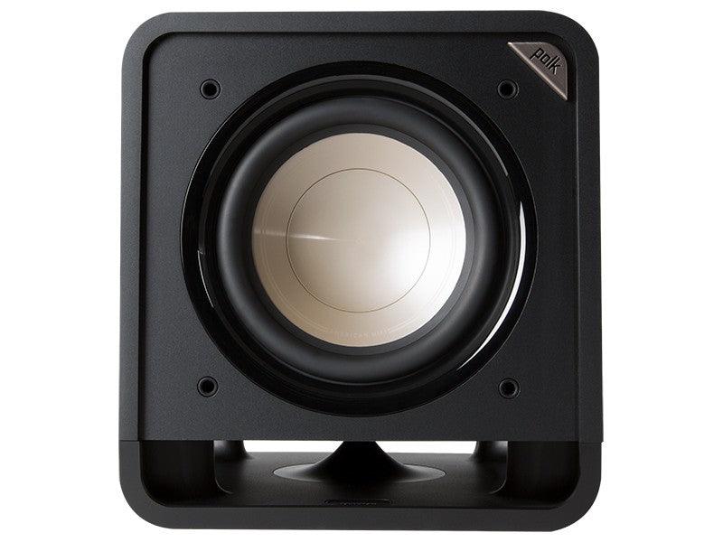 POLK AUDIO HTS 10 BLACK Subwoofer attivo con bass reflex a pavimento Power Port - TechSoundSystem.com