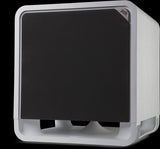 POLK AUDIO HTS 12 BIANCO Subwoofer attivo con bass reflex a pavimento Power Port 400W - TechSoundSystem.com