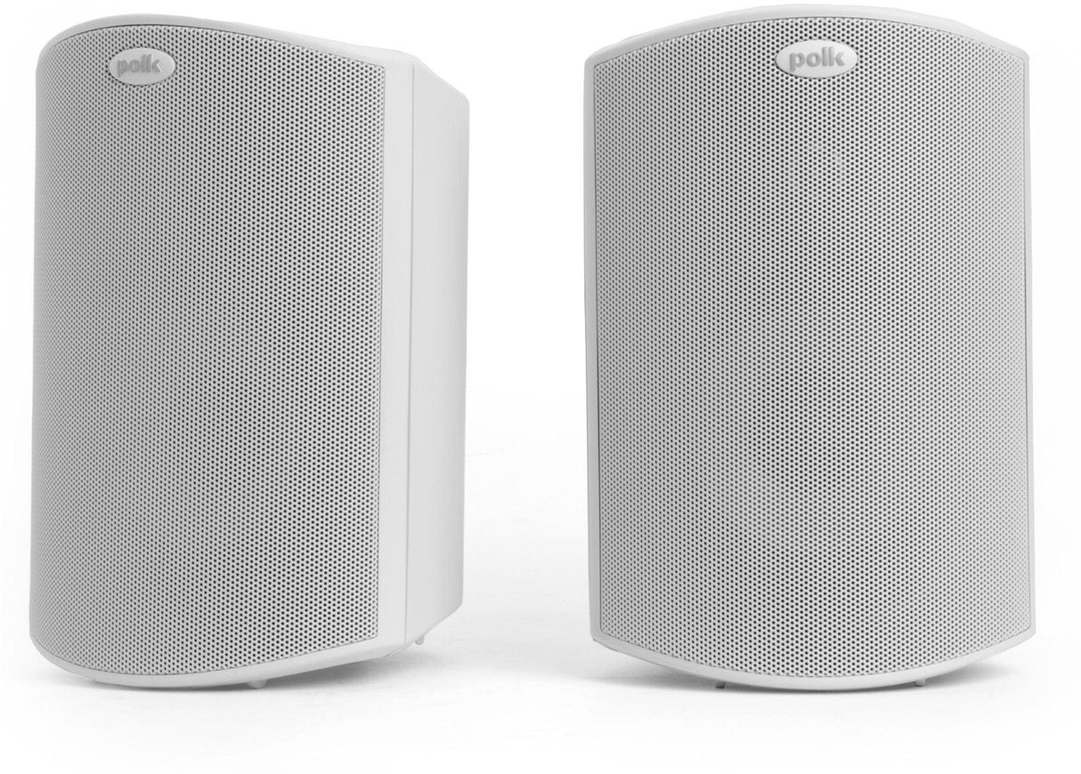 POLK AUDIO Atrium 4 BIANCO Diffusori waterproof a 2 vie bass reflex Power Port, COPPIA - TechSoundSystem.com