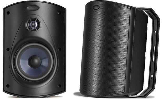 POLK AUDIO Atrium 6 NERO Diffusori waterproof a 2 vie bass reflex Power Port, COPPIA - TechSoundSystem.com