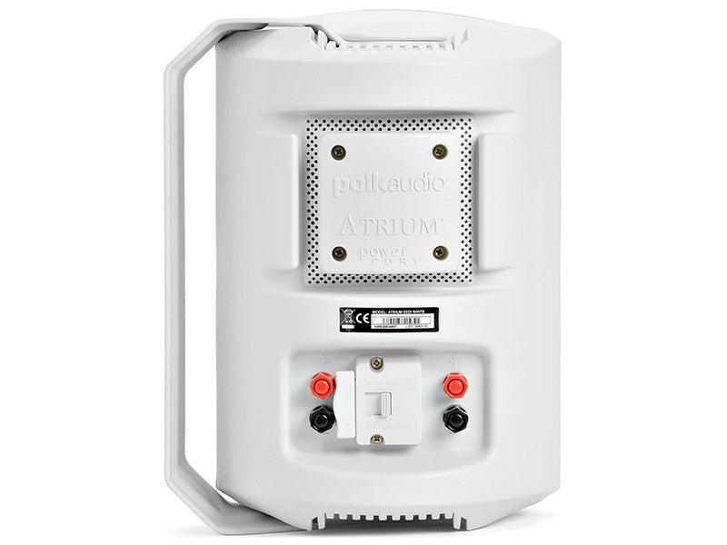 POLK AUDIO Atrium 8 SDI BIANCO Diffusore waterproof a 2 vie bass reflex Power Port - TechSoundSystem.com
