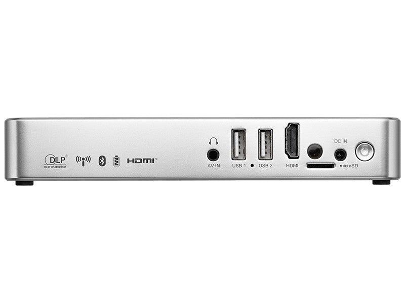 VIVITEK Qumi Q3 Plus Videoproiettore WiFi Tascabile LED DLP WXGA, 1.280x720, batteria integrata 8000 mA - NERO - TechSoundSystem.com
