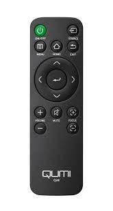 VIVITEK Qumi Q38 Videoproiettore WiFi Tascabile LED DLP 1080p, 1.920x1.080, batteria integrata 12.000 mA - NERO - TechSoundSystem.com