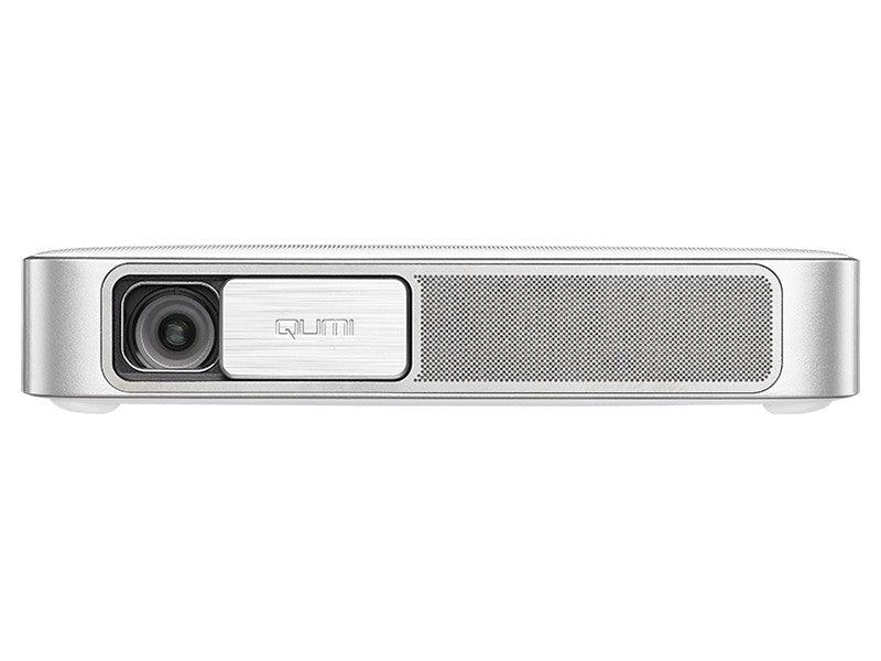 VIVITEK Qumi Q38 Videoproiettore WiFi Tascabile LED DLP 1080p, 1.920x1.080, batteria integrata 12.000 mA - BIANCO - TechSoundSystem.com