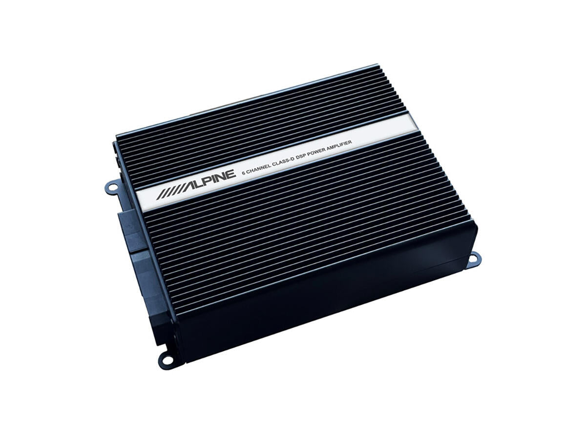 Alpine SPC-W84AT6-2 Sistema amplificatore DSP a 6 canali e subwoofer per Volkswagen T6.1 / T6