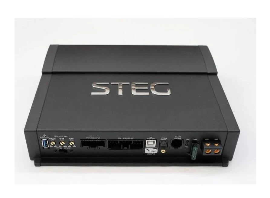 STEG SDSP6II Amplificatore 6 canali 6x100W RMS con DSP integrato ad alte prestazioni
