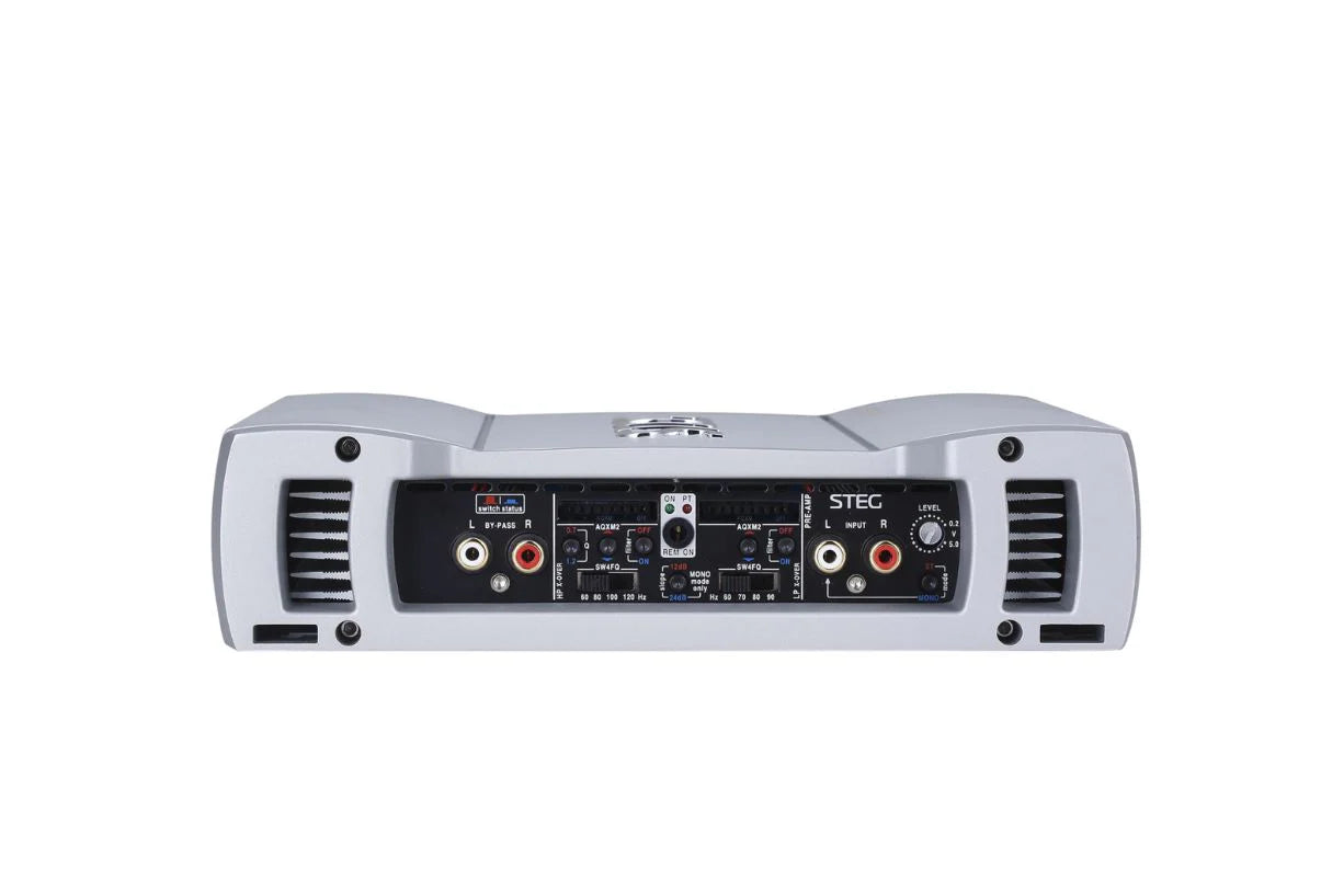 STEG K2.02 amplificatore 2 canali Competition, 1110W RMS a 2ohm