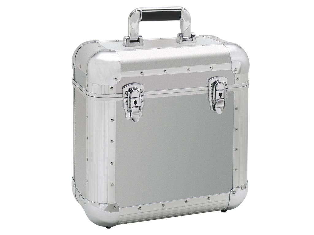 RELOOP 60 RECORD CASE SILVER FLIGHTCASE PER 60 VINILI SILVER - TechSoundSystem.com