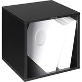 ZOMO VS-BOX100 BK BOX PORTA VINILI IN LEGNO COLORE NERO - TechSoundSystem.com