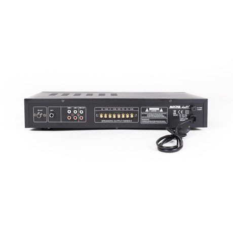 Master Audio MD1200 Amplificatore PA a 100V amplimixer 2 zone con lettore MP3 - TechSoundSystem.com