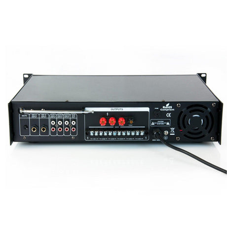 Master Audio MV6300CA-BT Amplificatore mixer a 100V con Bluetooth filodiffusione 6 ZONE / 8 ohm con MP3 - TechSoundSystem.com