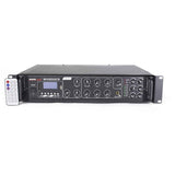 Master Audio MV1200CA-BT Amplificatore mixer filodiffusione BLUETOOTH a 6 zone a 100V 4/16 ohm con USB, MP3 - TechSoundSystem.com