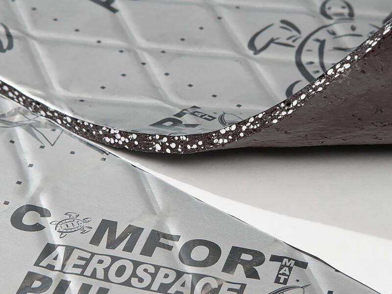 Comfort Mat AEROSPACE PULSAR (5mm) smorzante e isolante acustico da 5 mm (50x32cm) - 15 pezzi