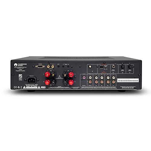 Cambridge Audio CXA61 BLACK Amplificatore 2 canali integrato 2x60W, DAC ESS SABRE - TechSoundSystem.com