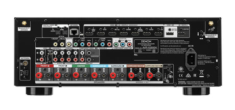 DENON AVR-X2600H Sintoamplificatore AV 7.2 canali 4K Ultra HD con Audio 3D e HEOS Built-in® - TechSoundSystem.com