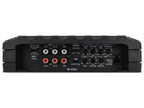 Alpine S2-A55V Amplificatore digitale a 5 canali Hi-Res Audio Certified (Up to 40 kHz) - TechSoundSystem.com