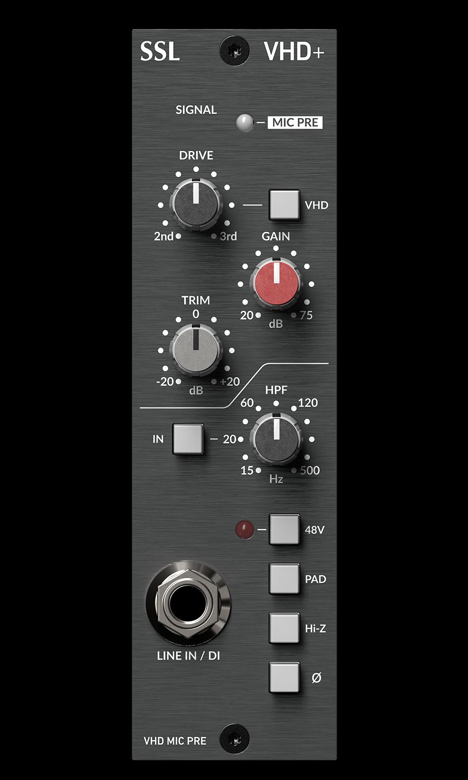 SOLID STATE LOGIC 500-SERIES VHD+ PREAMP - TechSoundSystem.com