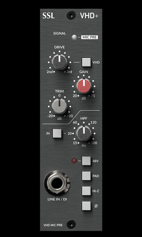SOLID STATE LOGIC 500-SERIES VHD+ PREAMP - TechSoundSystem.com