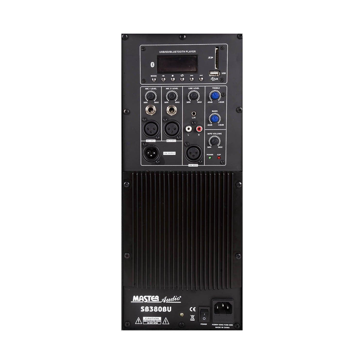 Master Audio SPB30BU modulo bi-amplifcato 250W RMS professionale - TechSoundSystem.com