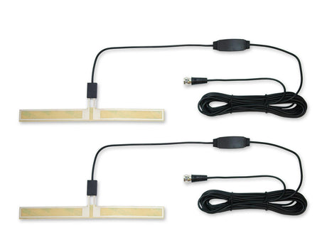 Alpine KAE-202DV Coppia antenne da vetro per Ricevitore DVB-T TV digitale terrestre - TechSoundSystem.com