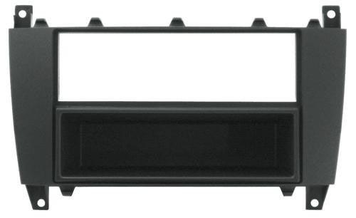 Phonocar 03322 Mascherina 1-2 DIN per Mercedes C 04-07 CLK 04-05 colore nero - TechSoundSystem.com
