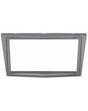 Phonocar 03471 Mascherina 2 DIN per Opel Astra H - Antara - Corsa D - Zafira colore grigio - TechSoundSystem.com