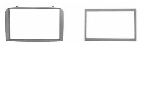 Phonocar 03467 Mascherina 2 DIN per Alfa 147 colore grigio metallizzato - TechSoundSystem.com