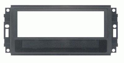 Phonocar 03428 Mascherina 1 DIN per Chrysler Dodge Jeep e Lancia colore nero - TechSoundSystem.com