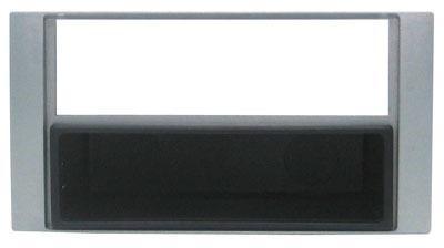 Phonocar 03418 Mascherina 1/2 DIN per FORD - C-Max - S-Max - Focus - Fusion - Fiesta colore argento - TechSoundSystem.com