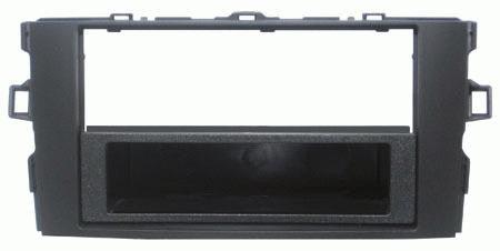 Phonocar 03416 Mascherina 1/2 DIN per Toyota Auris 07-12 colore nero - TechSoundSystem.com