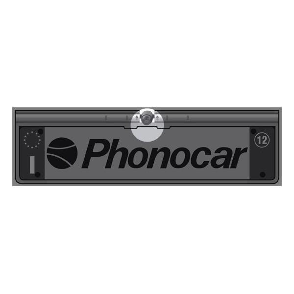 Phonocar VM270 Porta Targa con retrocamera integrata CMD - TechSoundSystem.com