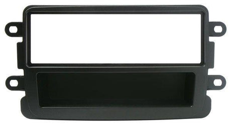 Phonocar 03205 Mascherina 1 DIN per Dacia Lodgy-Logan-Dokker-Duster-Sandero 12- Renault Captur colore nero - TechSoundSystem.com