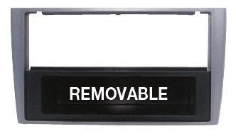 Phonocar 03193 Mascherina 2 DIN per PEUGEOT 308 10-14 308 CC-14 colore nero lucido - TechSoundSystem.com