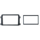 Phonocar 03461 Mascherina 2 DIN per Seat Skoda e VW colore nero - TechSoundSystem.com