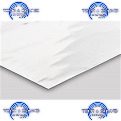 GLADEN aero-extreme Guaina insonorizzante resistente all'acqua Alluminio 0,3mm / Butile 1,0mm (2 pezzi) - TechSoundSystem.com