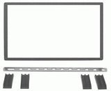Cornice di rifinitura con foro 2Din colore nero Ssangyong Kyron-Actyon - TechSoundSystem.com