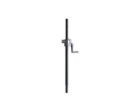 KONIG & MEYER 21338 SUPPORTO DISTANZIATORE SUBWOOFER SATELLITI CON ARGANO A PULSANTE E VITE SICUREZZA - TechSoundSystem.com